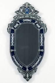 Venetian Shield Style Wall Mirror