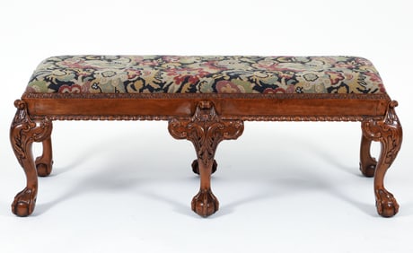 Chippendale Style Bench