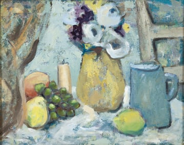 Glen Davis 1983 oil Table Top Still Life