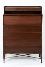 Paul McCobb for Calvin Tall Chest in Mahogany