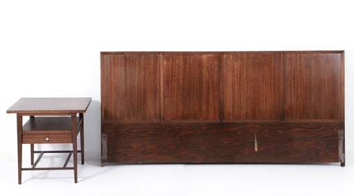 Paul McCobb for Calvin Nightstand and Headboard