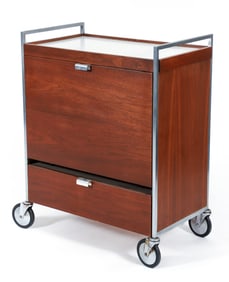 George Nelson Refrigerated Bar Cart
