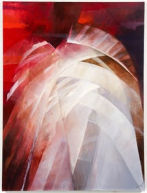 Rochelle Blumenfeld Abstraction, Acrylic on Canvas