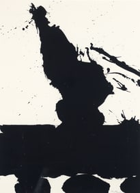 Robert Motherwell 1970 orig serigraph Africa Suite #1