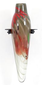 Kathleen Mulcahy Blown Glass Wall Cone 1995