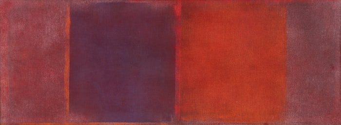 Natvar Bhavsar Untitled Dry Pigment Abstract 1968
