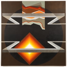 Joan Sonnenberg Eclipse Large Acrylic on Canvas