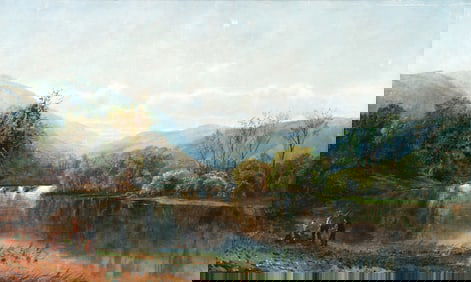 Edmund Darch Lewis 1867 Allegheny Mountain Landscape