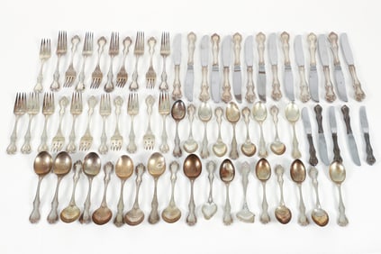 68 piece Debussy by Towle Sterling Silver Flatware Set