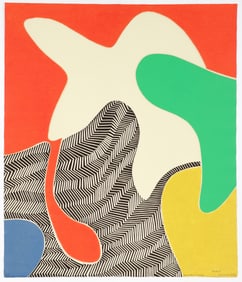 Barbara Kwasniewska 1973 color etching Grandes Plaines