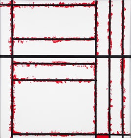 Martin Prekop 2024 painting Martin's Mondrian #3