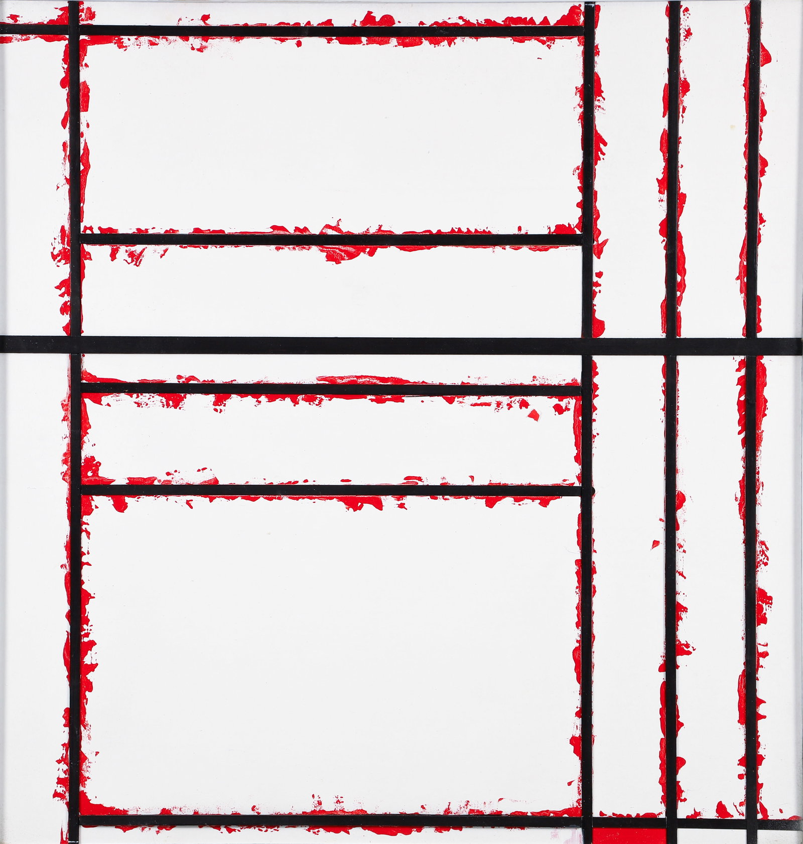 Martin Prekop 2024 painting Martin's Mondrian #3 (1 of 3)