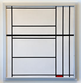 Martin Prekop 2024 painting Martin's Mondrian #5