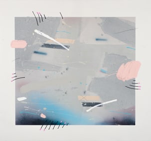 Ron Romano acrylic painting From Under