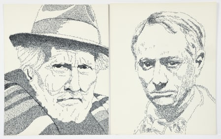 2 John Sokol word portraits Charles Baudelaire and Ezra Pound