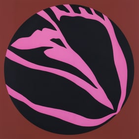 Jack Youngerman 1974 original serigraph Images V