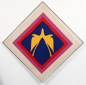 Jack Youngerman 1974 original serigraph Images II