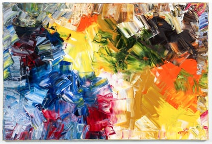 Mary Jean Stabile Oil on Canvas Fantasy of Color