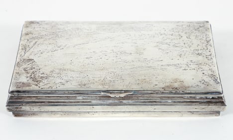 Sterling Silver Cigar Box