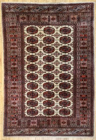 Royal Bokhara Hand Woven Pakistani Wool Rug