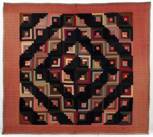 Good American Log Cabin Quilt