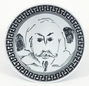 Ed Eberle Carnegie Restoration Gala porcelain bowl Shakespeare