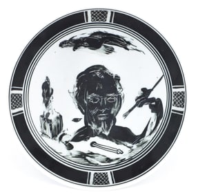 Ed Eberle Carnegie Restoration Gala porcelain bowl Michelangelo