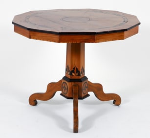 Antique Continental Center Table
