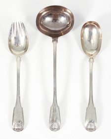 1810 Eley, Fearn, & Chawner English Sterling Salad Serving Set