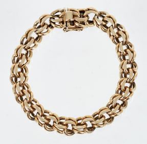 Vintage Tiffany and Co. Woven 14K Gold Bracelet