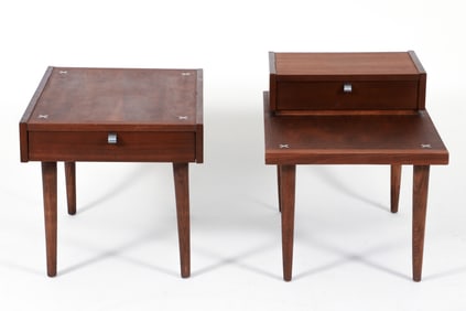 2 Merton Gershun for American of Martinsville X Side Tables