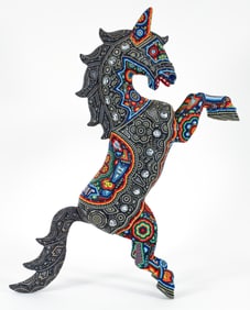 Chroma Beaded Sculpture Wonder Horse Grande 2025