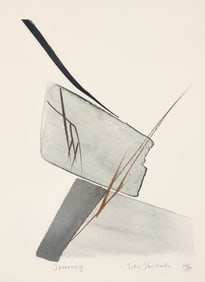 Toko Shinoda Signed Lithograph Journey