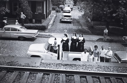 Seth Beckerman photograph Keep On Trucking RFK Funeral