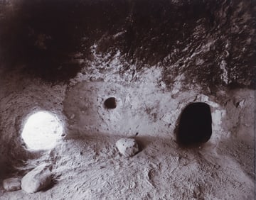 Linda Connor 1988 photograph Prehistoric Cave, Trankawee, New Mexico