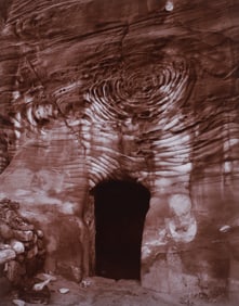 Linda Connor 1995 photograph Tomb Doorway, Petra, Jordan