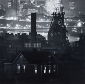Mark Perrott iconic photo House Furnace Skyline