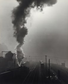 Alfred Watson 1941 Pittsburgh Smokescreen Pictorialist Photograph