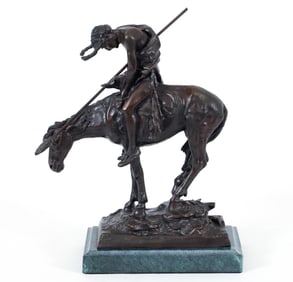 James Earle Fraser bronze End of The Trail