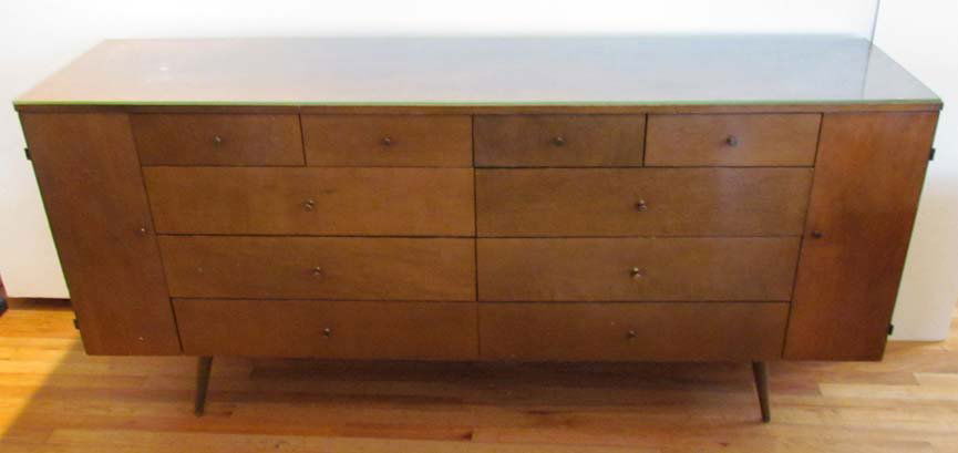 Paul McCobb Mr. and Mrs. Chest: Artist: McCobb, Paul for Winchendon Planner Group Title: Mr. and Mrs. Chest no. 1510 Medium: maple, brass Dimensions: 33.5 x 72 x 18.25 inches