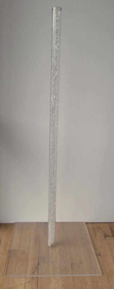 Simon Hepworth Nicholson Untitled acrylic Sculpture wan: Artist: Nicholson, Simon Hepworth (British 1934 - 1990) Title: Wand Sculpture Date: 1970's Medium: acrylic and clear beads Dimensions: 50 x 19 x 19 inches Description: Simon Hepworth Nicho