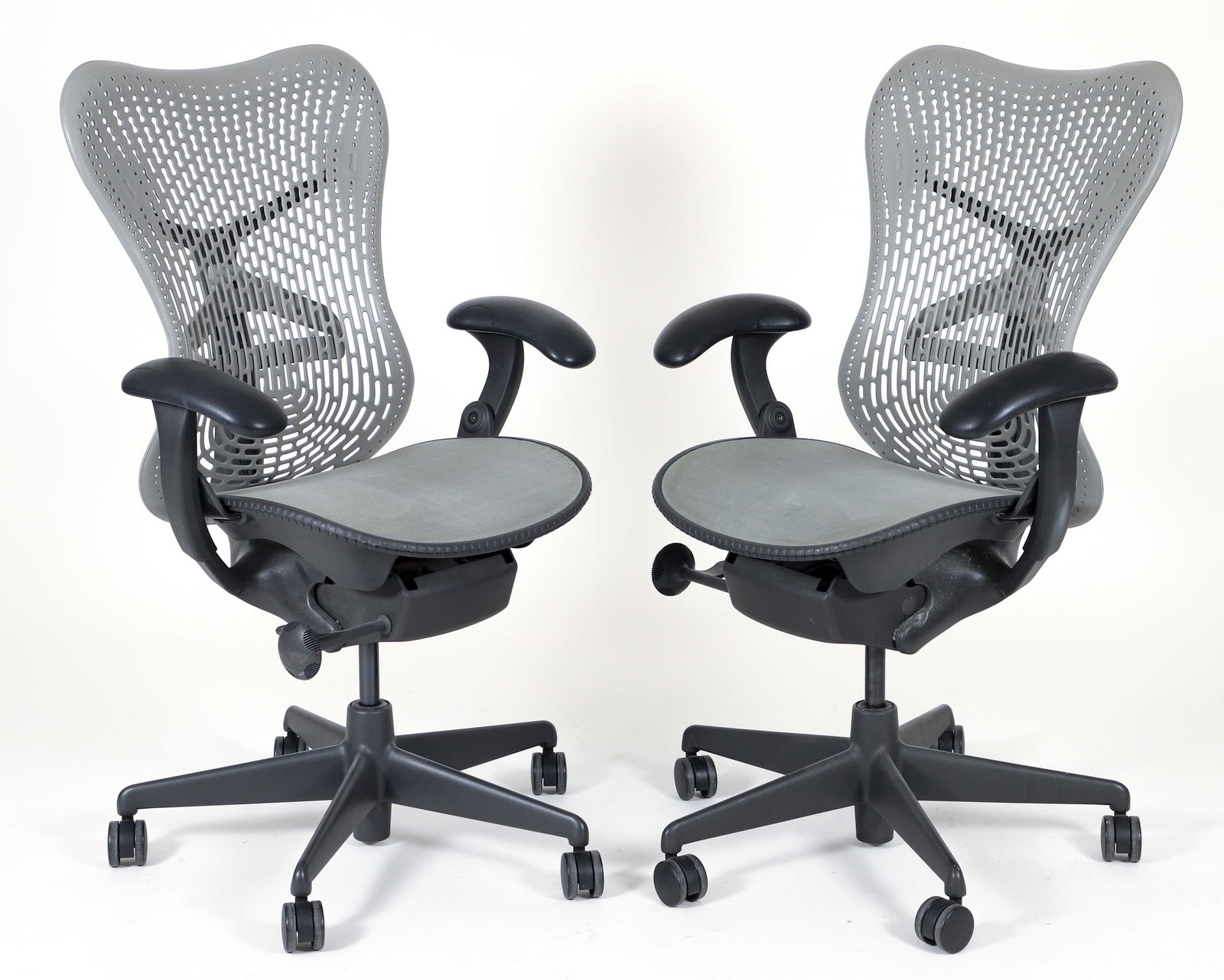 2 Herman Miller Mirra Task Chairs (1 of 6)