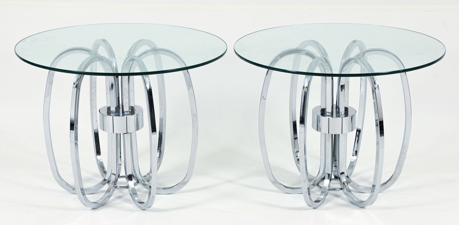 Pair of Milo Baughman Spider End Tables (1 of 3)