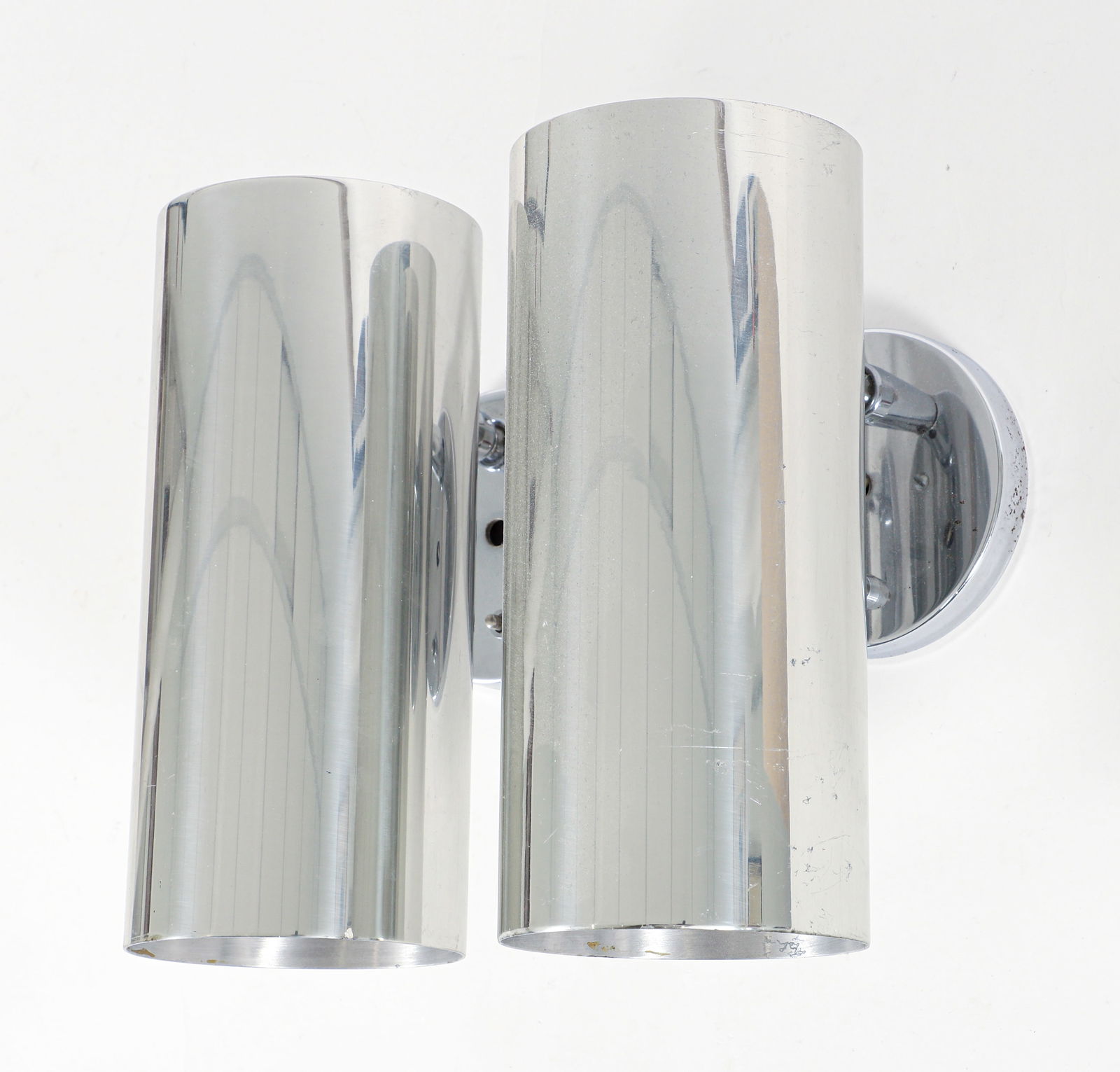 Pair of Paul Mayen for Habitat Inc. Chrome Wall Sconces (1 of 4)