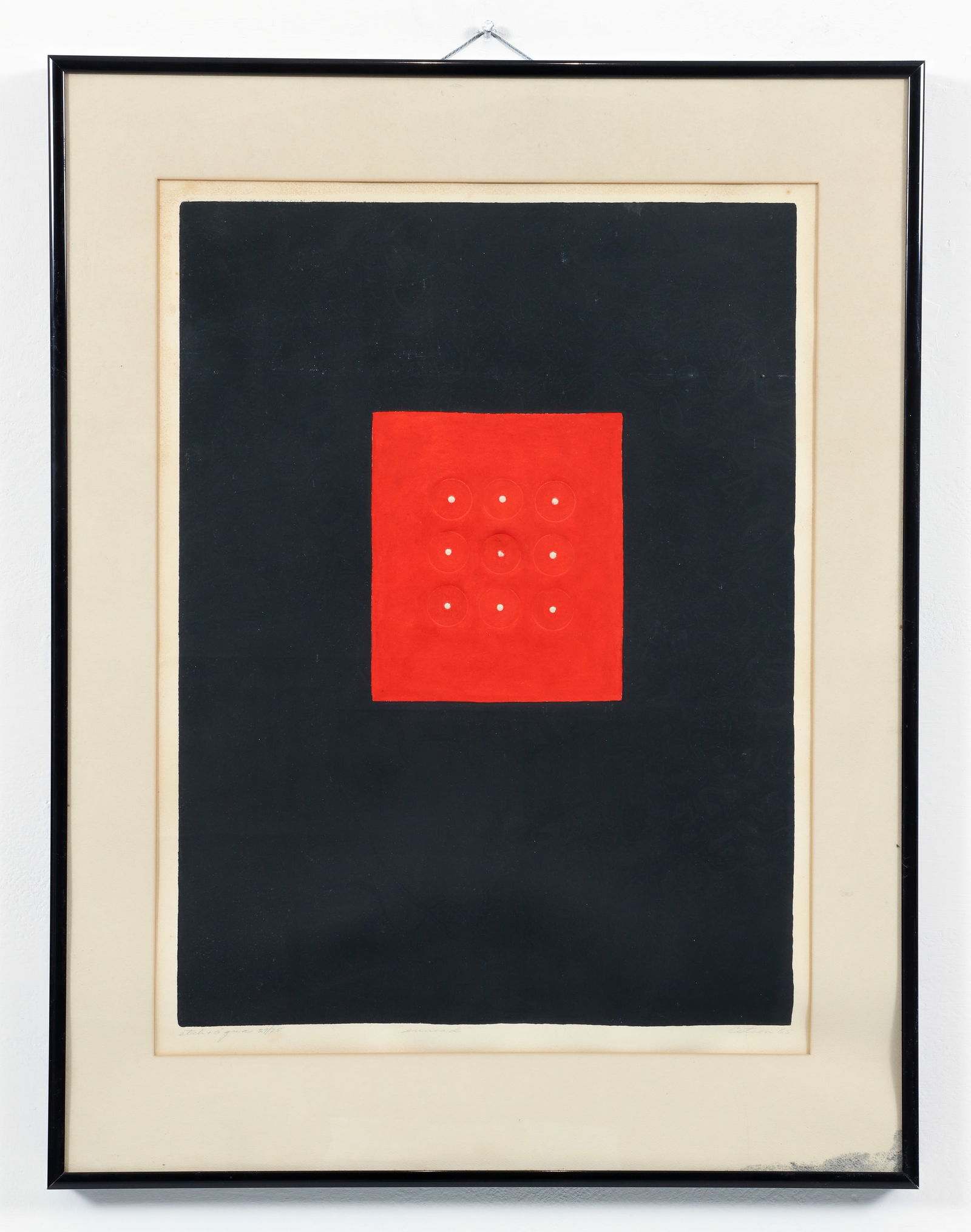 Minna Wright Citron 1965 color etching Eunead - 2