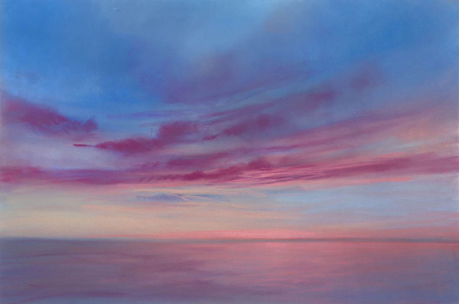 Donna Levinstone 1998 pastel Morning Bay II (1 of 3)