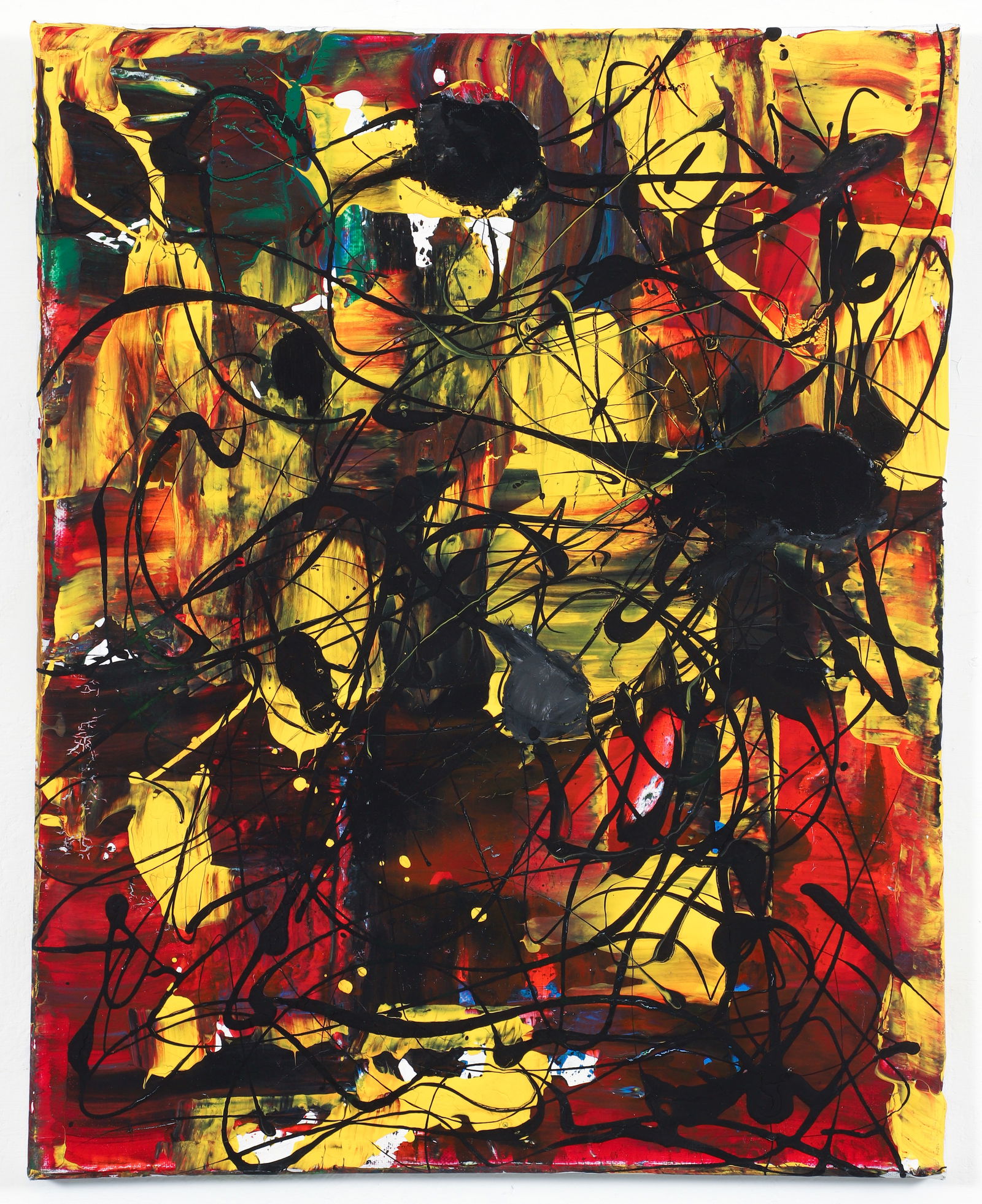 John Sokol 2023 painting Circuitous Journey: Sokol, John (American/Ohio, b. 1947), Circuitous Journey, 2023, acrylic on canvas, 20 x 16 inches, signed, titled, and dated on canvas reverse