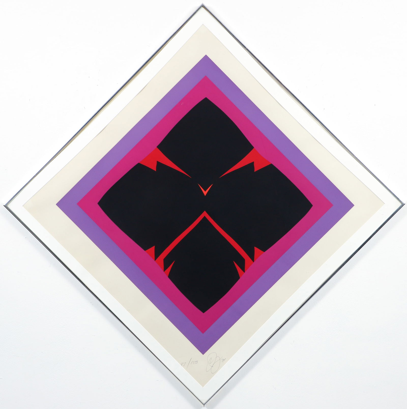 Jack Youngerman 1974 original serigraph Images I (1 of 3)