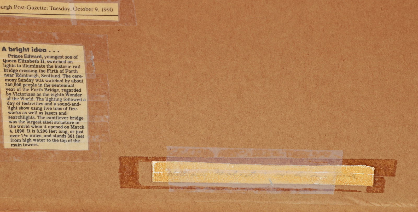 William Walcot 1922 drypoint etching The Forth - 4