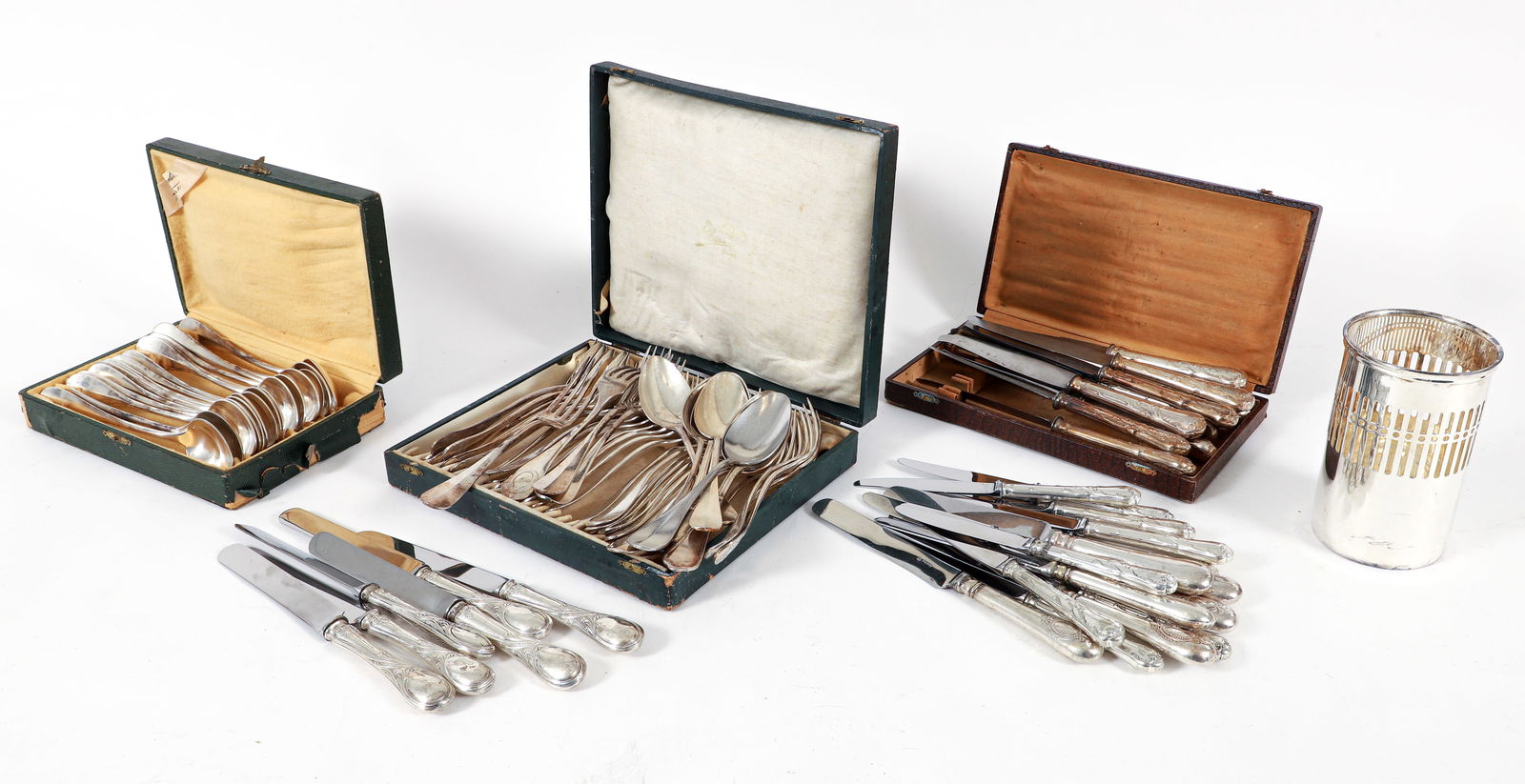 Christofle, Potfer, and Ercuis French Silver Plate Pieces (1 of 7)